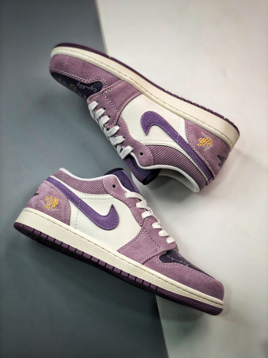 Air jordan 1 low unity purple smoke/sail dr8057-500
