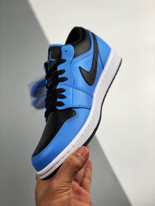 Air jordan 1 low university blue/black-white