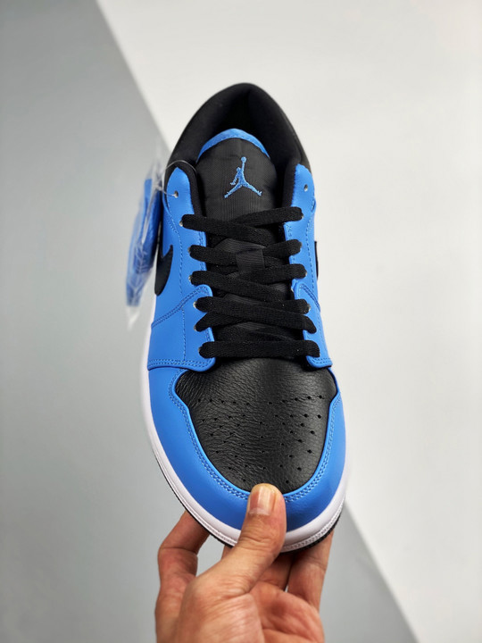 Air jordan 1 low university blue/black-white