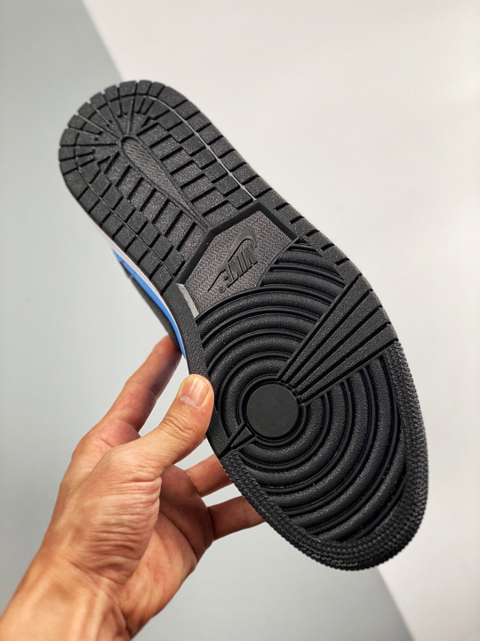 Air jordan 1 low university blue/black-white