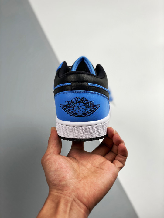 Air jordan 1 low university blue/black-white