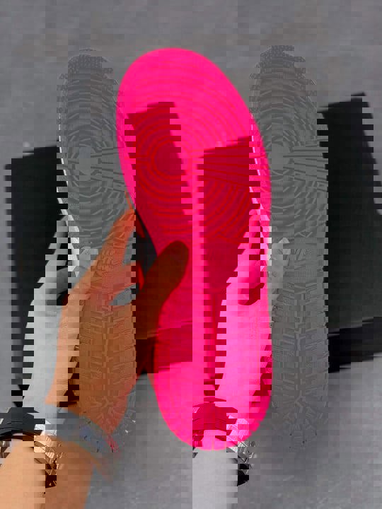 Air jordan 1 low utility gs pink white