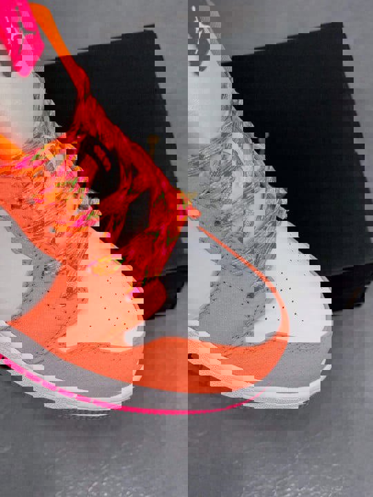 Air jordan 1 low utility gs pink white