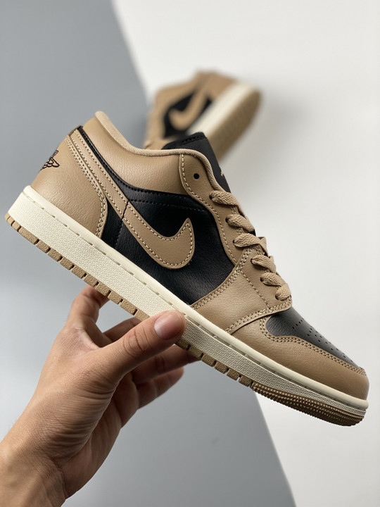 Air jordan 1 low vachetta tandesert/sail/black dc0774-201