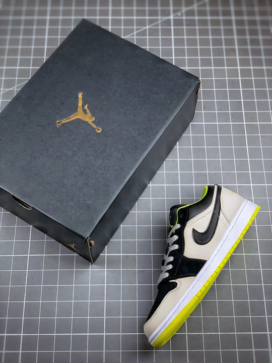 Air jordan 1 low venom green 553558-009