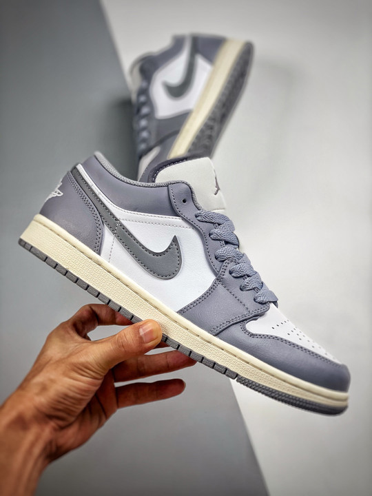 Air jordan 1 low vintage grey 553558-053