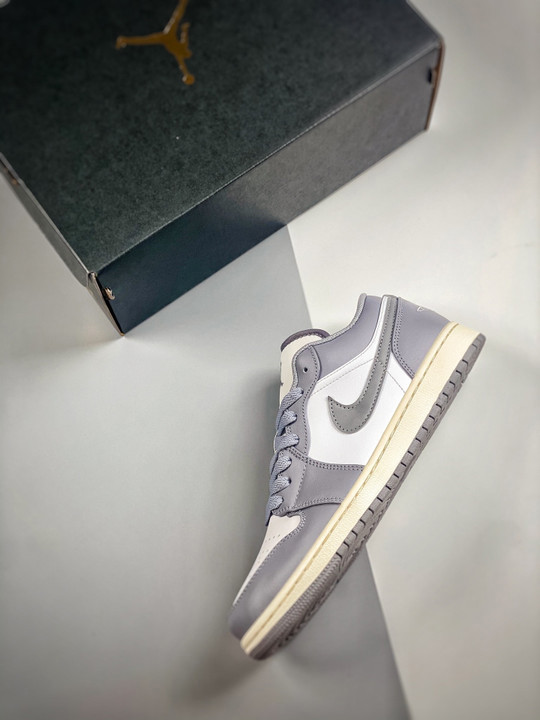 Air jordan 1 low vintage grey 553558-053