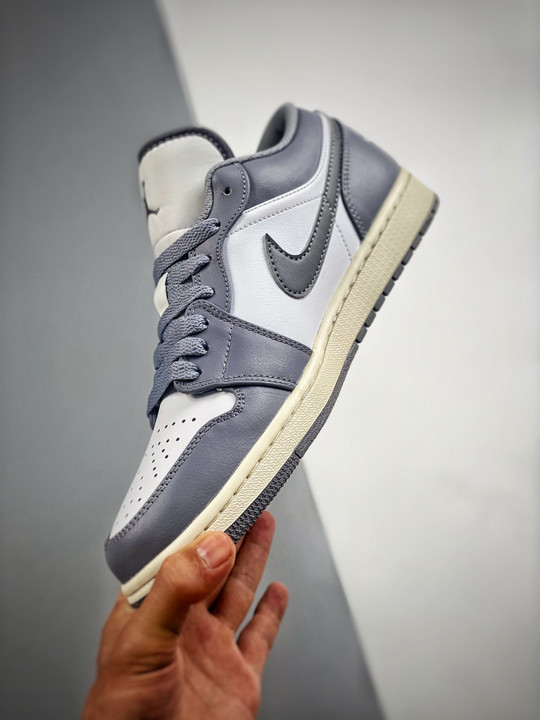Air jordan 1 low vintage grey 553558-053