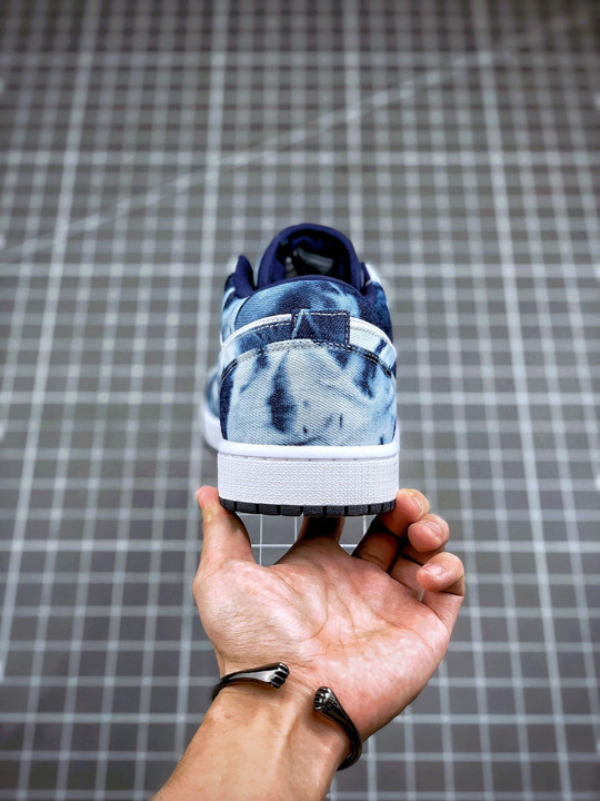 Air jordan 1 low washed denim cz8455-100
