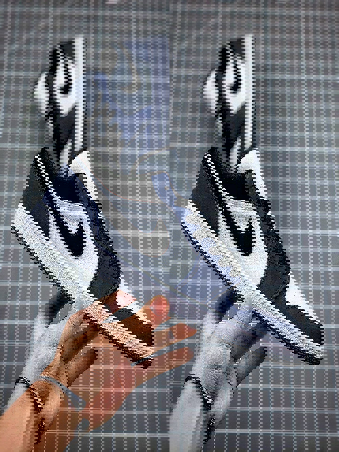 Air jordan 1 low white/black-midnight navy