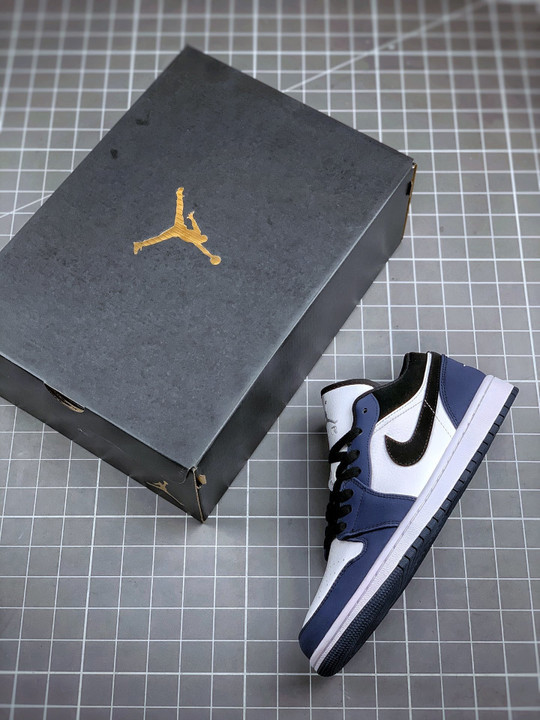 Air jordan 1 low white/black-midnight navy