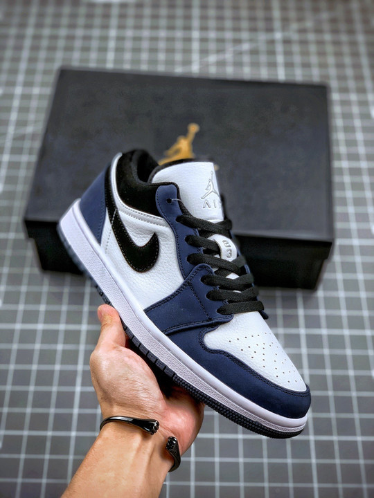 Air jordan 1 low white/black-midnight navy