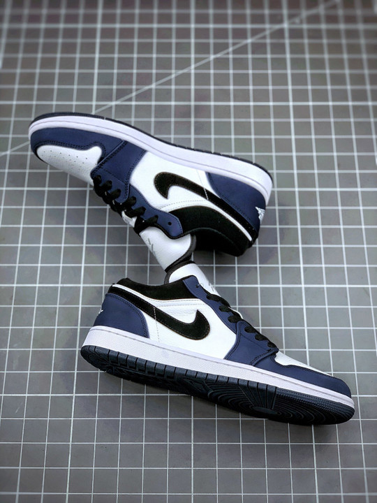 Air jordan 1 low white/black-midnight navy