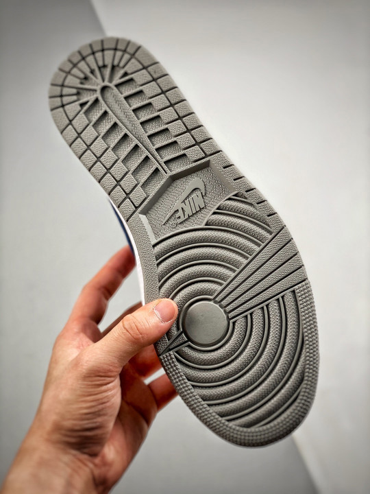 Air jordan 1 low white grey blue dc0774-042