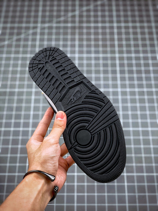 Air jordan 1 low white/laser orange-black