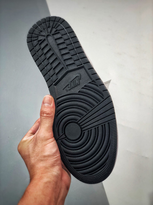 Air jordan 1 low white red with mismatched insoles