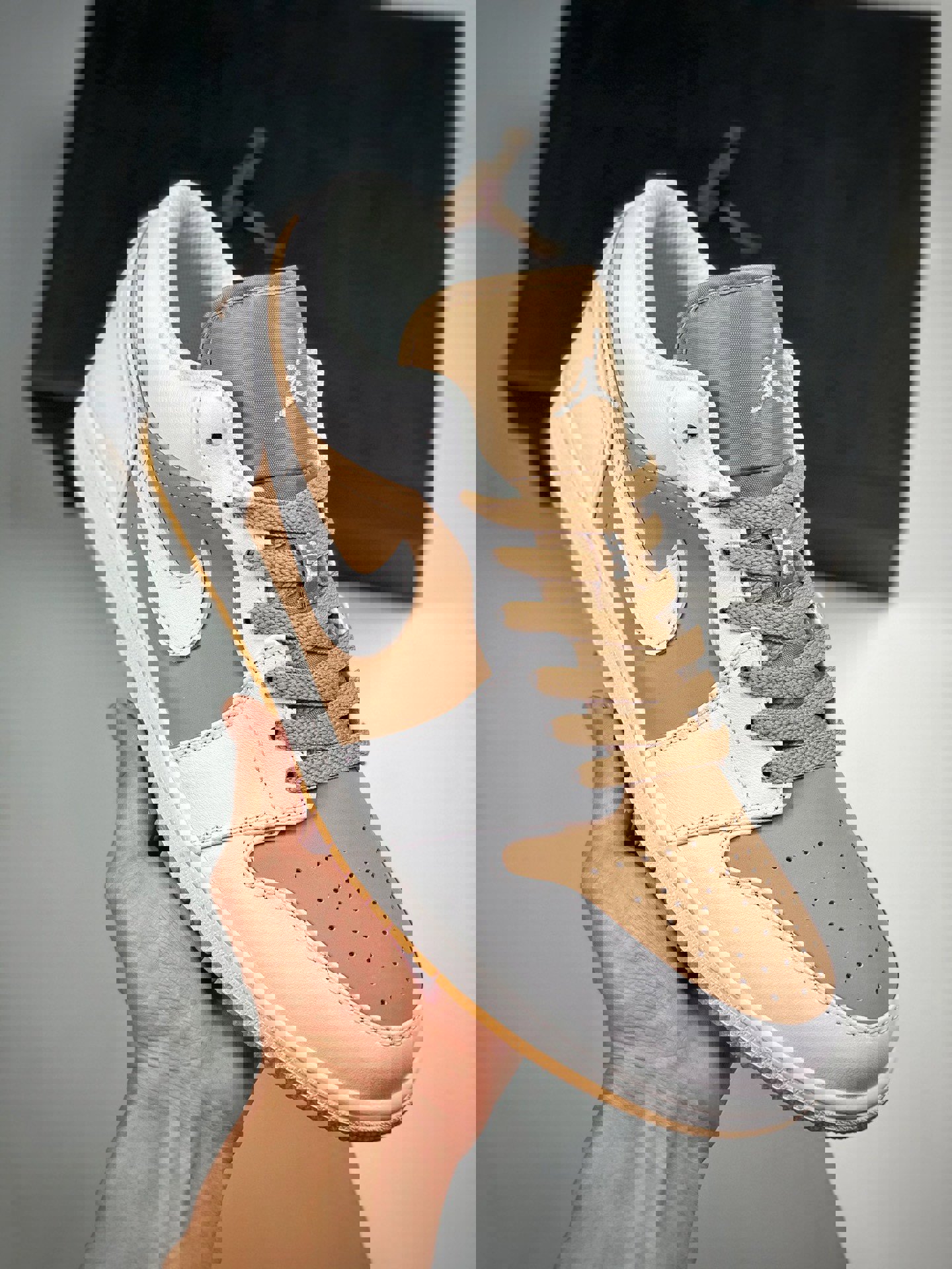 Air jordan 1 low white tan gum dn6999-100