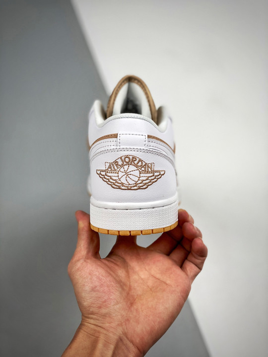 Air jordan 1 low white tan gum dn6999-100