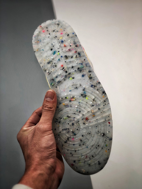 Air jordan 1 low white/vivid green dj0341-100