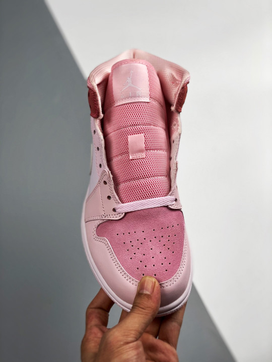 Air jordan 1 low wmns digital pink/white-pink foam-sail