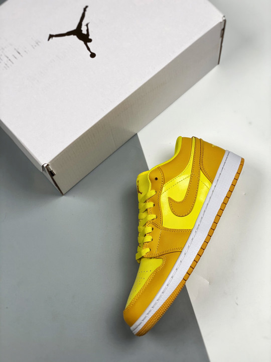 Air jordan 1 low yellow gold dc0774-700