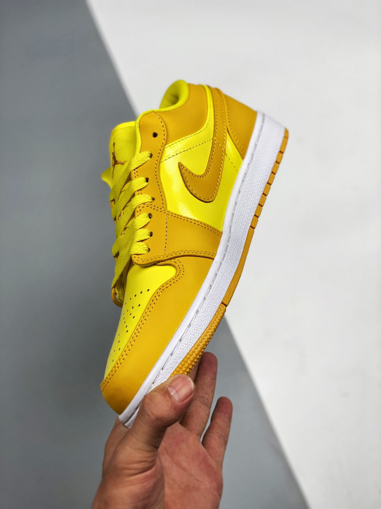 Air jordan 1 low yellow gold dc0774-700