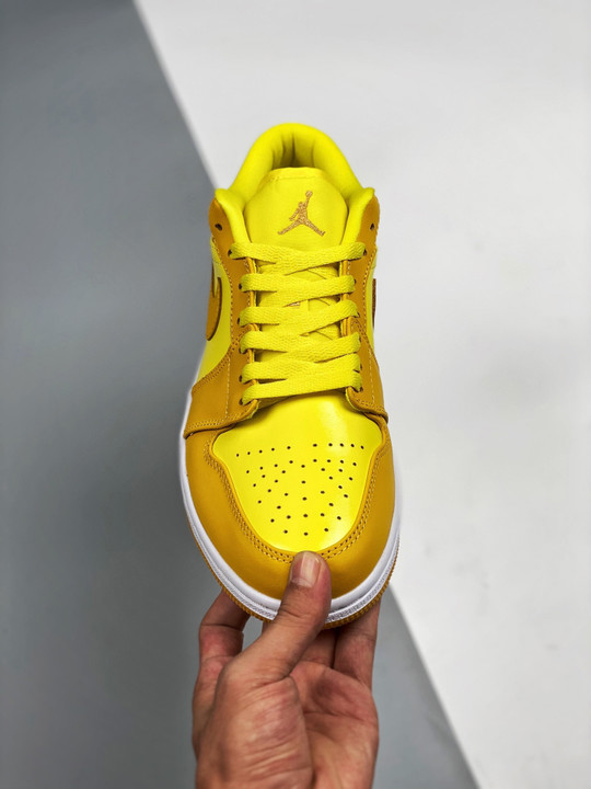Air jordan 1 low yellow gold dc0774-700