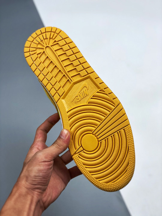 Air jordan 1 low yellow gold dc0774-700