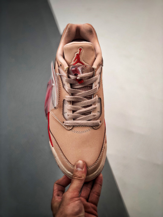 Air jordan 5 low girls that hooparctic orange/siren red-black da8016-806