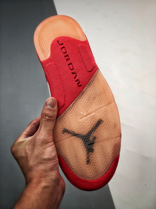 Air jordan 5 low girls that hooparctic orange/siren red-black da8016-806