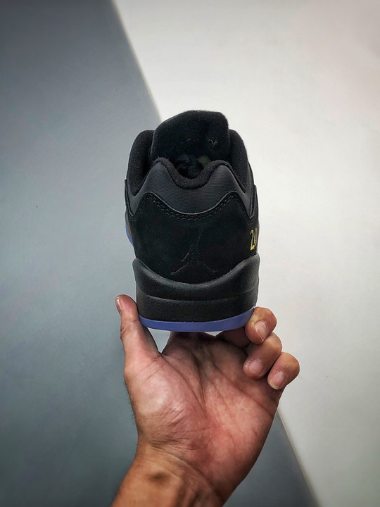 Air jordan 5 low wingsblack/metallic gold dj1094-001
