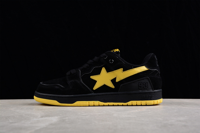 Bape sk8 sta to nigo black/blackyellow