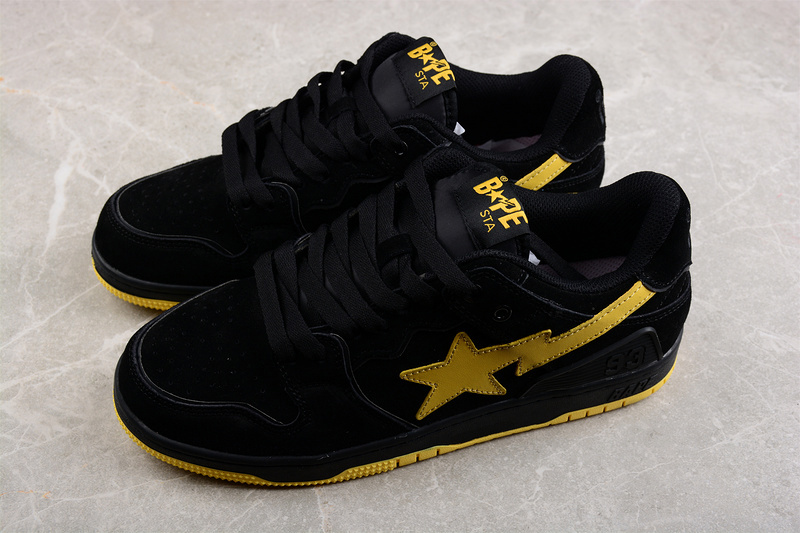 Bape sk8 sta to nigo black/blackyellow