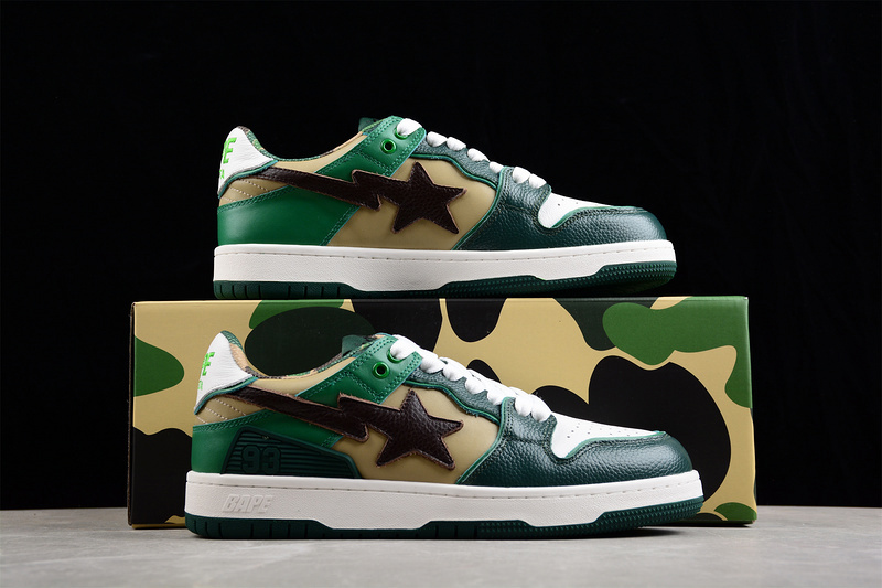 Bape sk8 sta to nigo camouflage/white/black