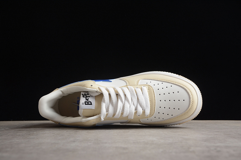 Bape sta 1.0 x balenciaga whiteoff white/blue