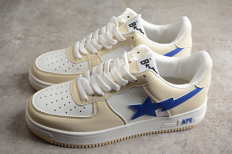 Bape sta 1.0 x balenciaga whiteoff white/blue