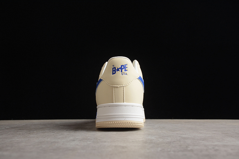 Bape sta 1.0 x balenciaga whiteoff white/blue