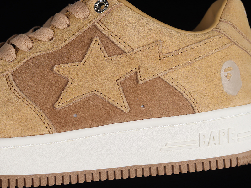 Bape sta tokyo sneakers light brown/brownwhite