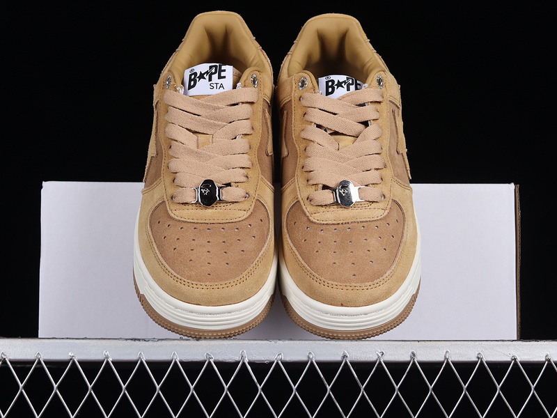 Bape sta tokyo sneakers light brown/brownwhite