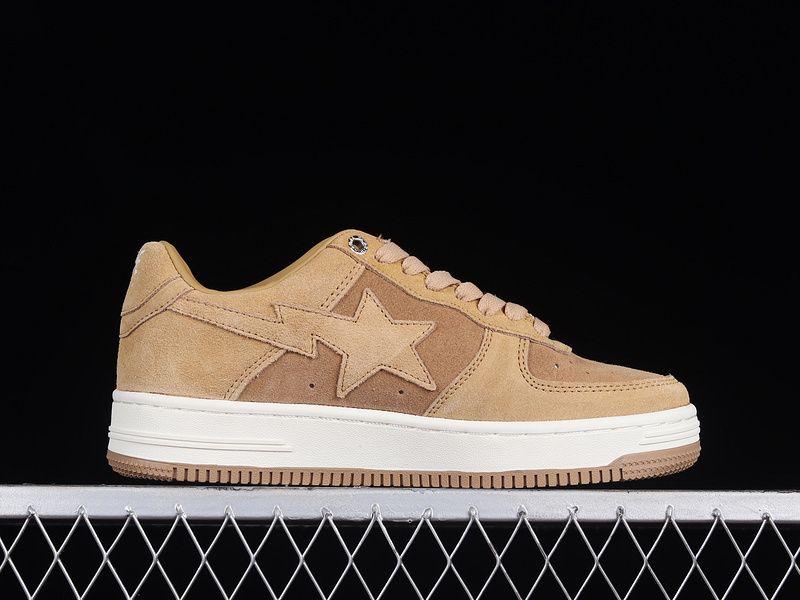 Bape sta tokyo sneakers light brown/brownwhite