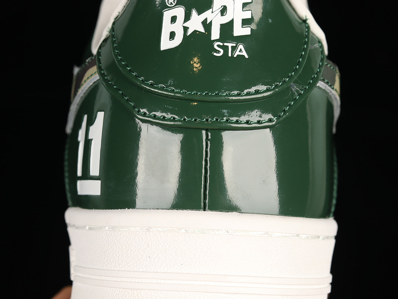 Bape sta tokyo white/green/camouflage