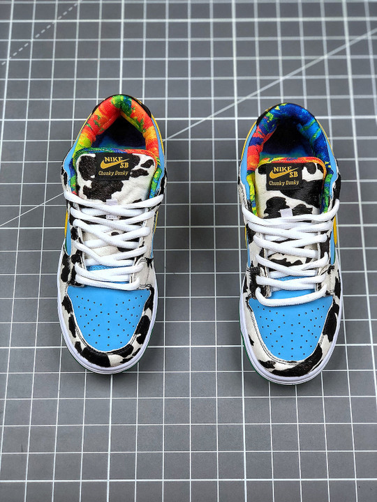 Ben & jerry” s x nike sb dunk low ” chunky dunky” cu3244-100