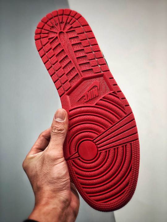 Custom air jordan 1 low chicago red white