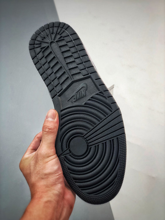 Custom air jordan 1 low white grey black