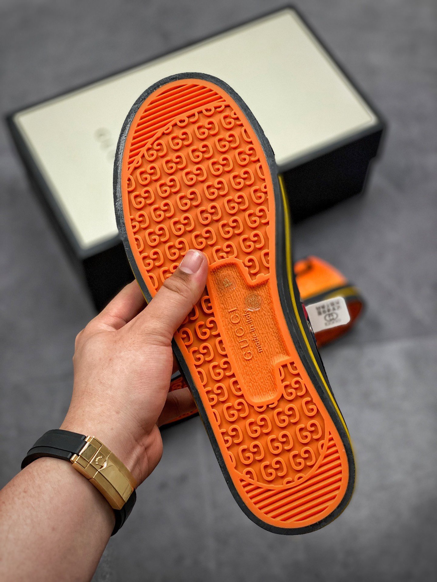 Gucci tennis 1977 gg canvas gt-007udnnau4