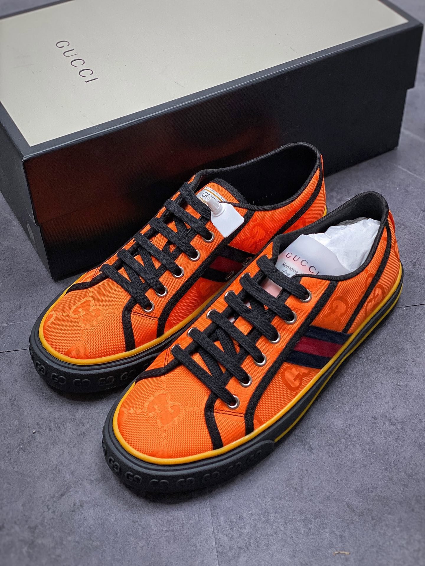 Gucci tennis 1977 gg canvas gt-007udnnau4