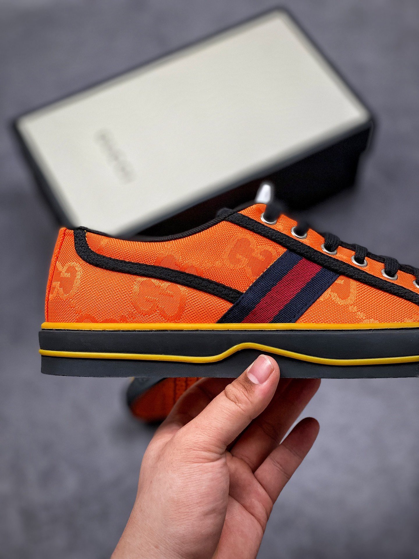 Gucci tennis 1977 gg canvas gt-007udnnau4