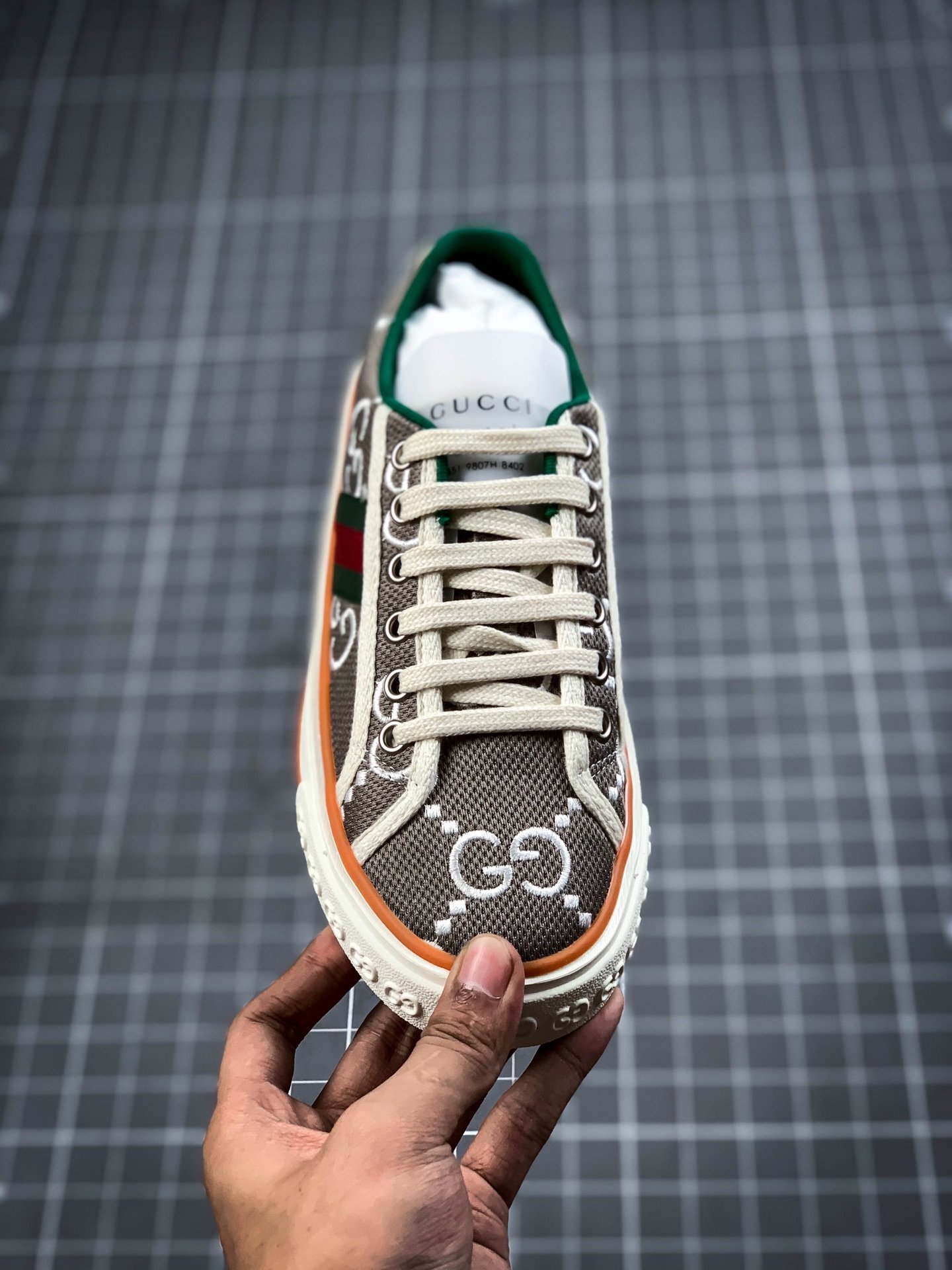 Gucci tennis 1977 gg canvas gt-009vlib5gn