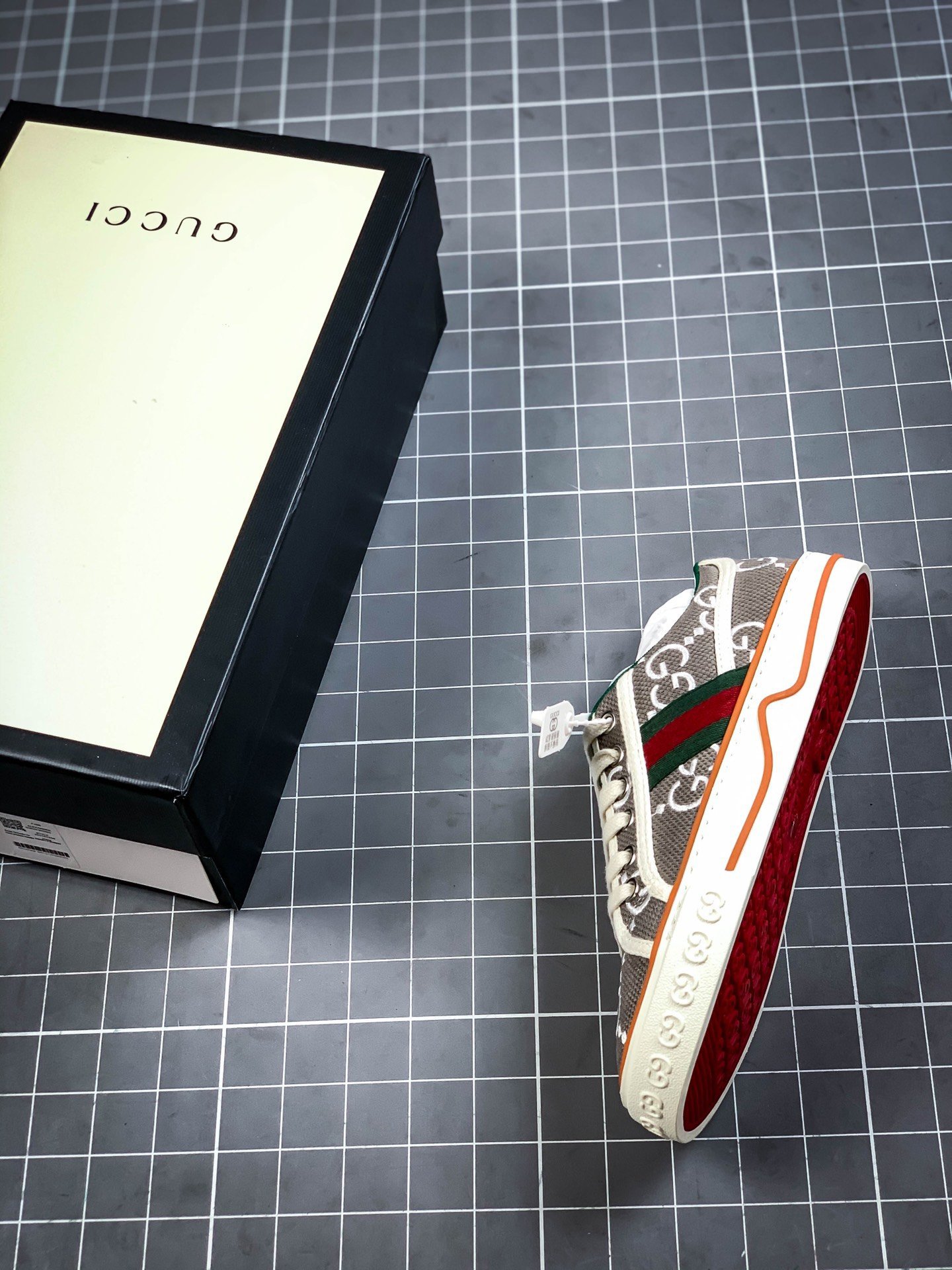 Gucci tennis 1977 gg canvas gt-009vlib5gn