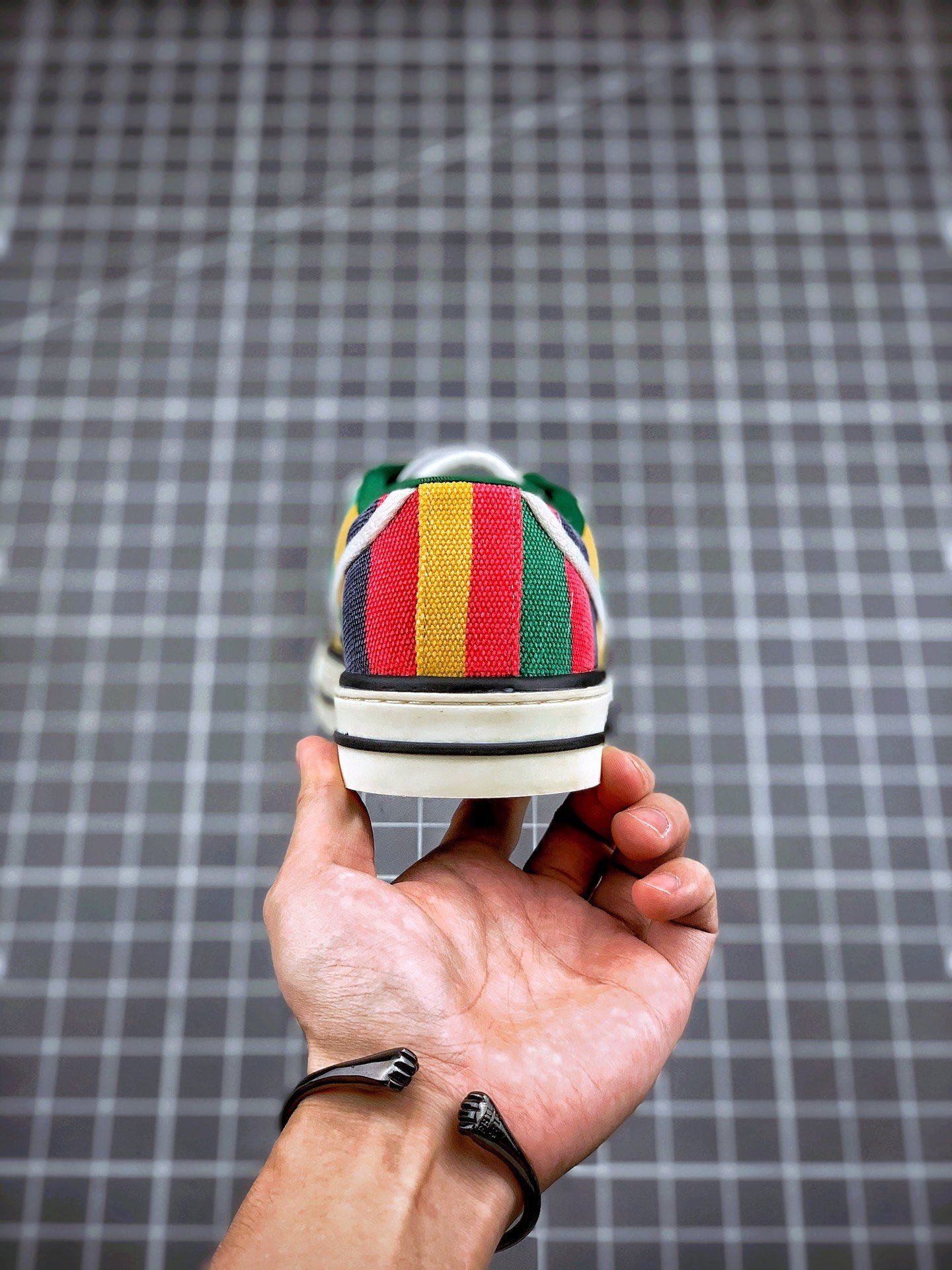 Gucci tennis 1977 gg canvas gt-00arrl7mpy